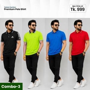 Combo-3 Soild Color Premium ( Adidas+Easy Brand)